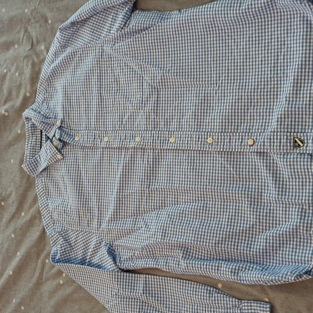 Cremieux button down dress shirt, size L